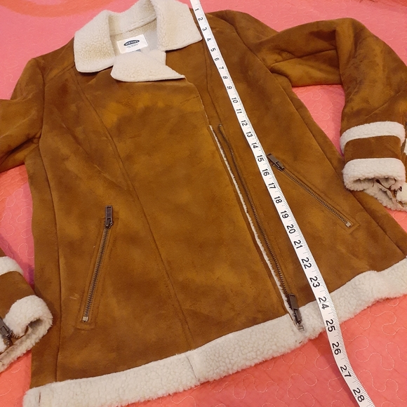 🥿Old Navy Faux Suede Jacket. 🇨🇦 XS - Picture 2 of 15